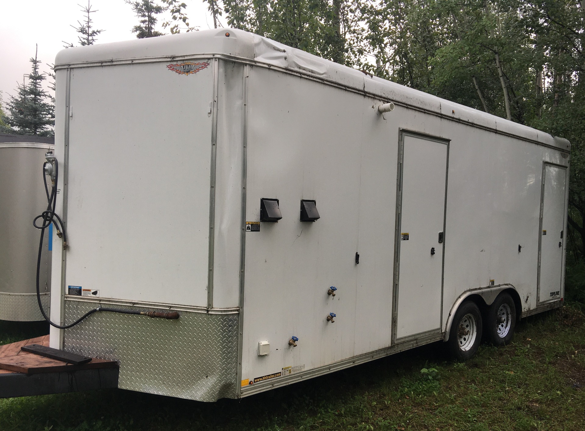 Shower and Laundry Unit after roll-over